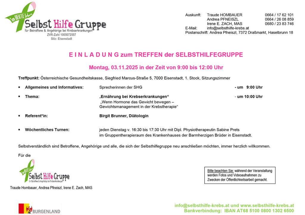 Einladung 03.11.2025